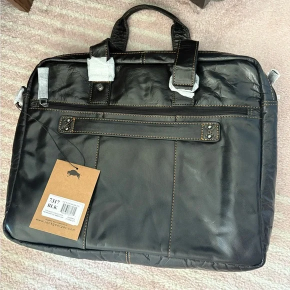 NWT Jack Georges Voyager Briefcase 7317